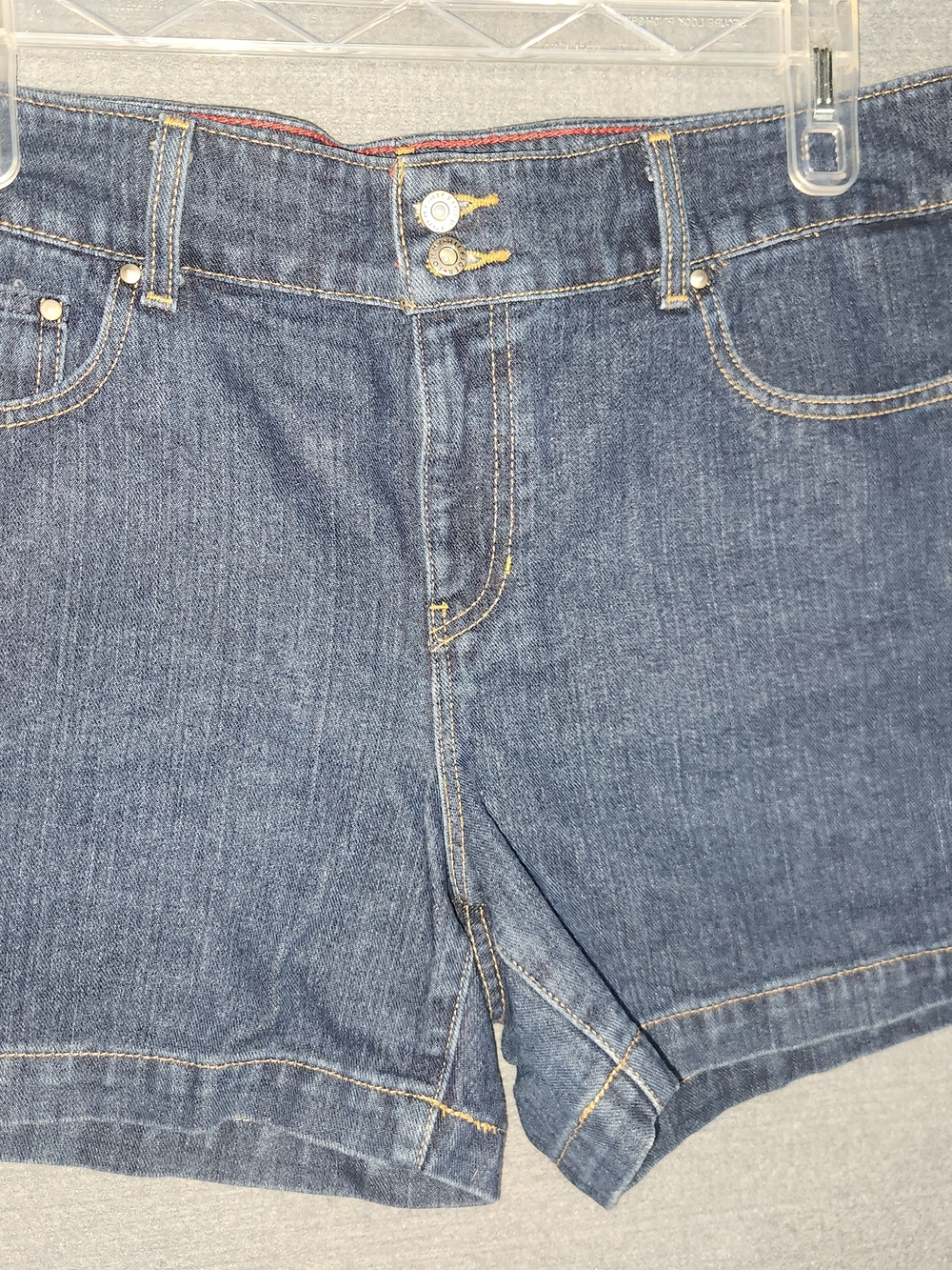 Denim Blue Women’s Shorts - Classic Mid-Rise Jean Short #371